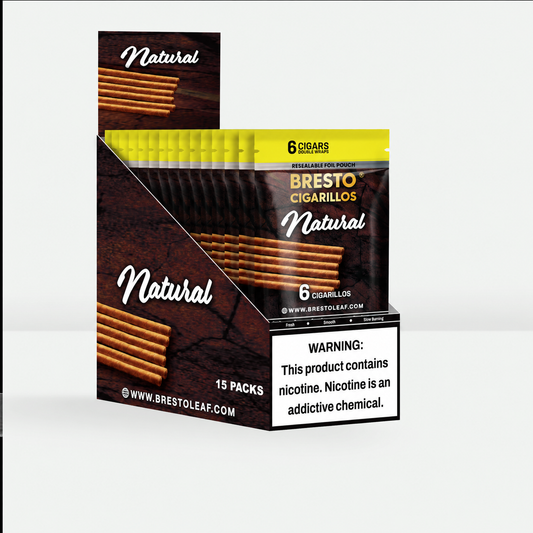 Natural Cigarillos Bresto Leaf®