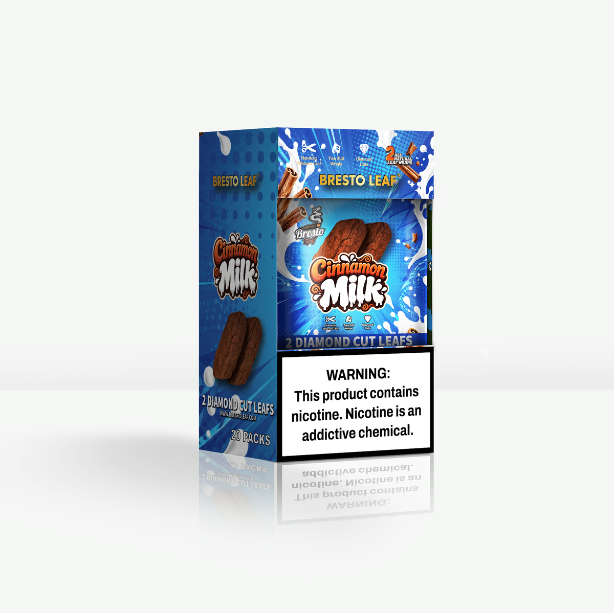 Cinnamon Milk Diamond Cut Bresto Leaf®