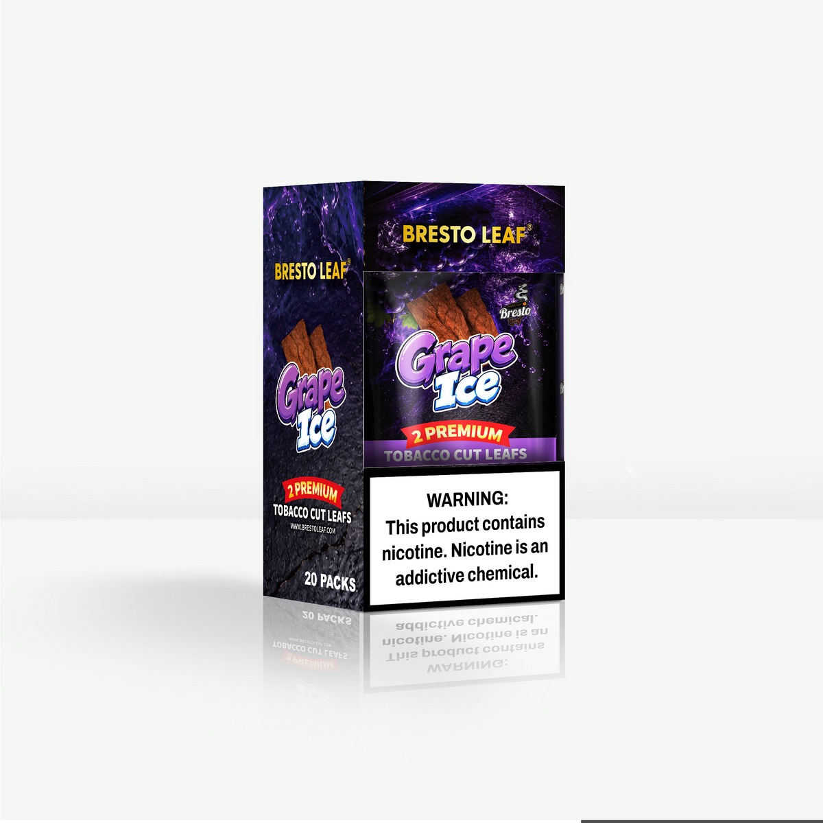 Grape Ice Straight Cut Bresto Leaf®