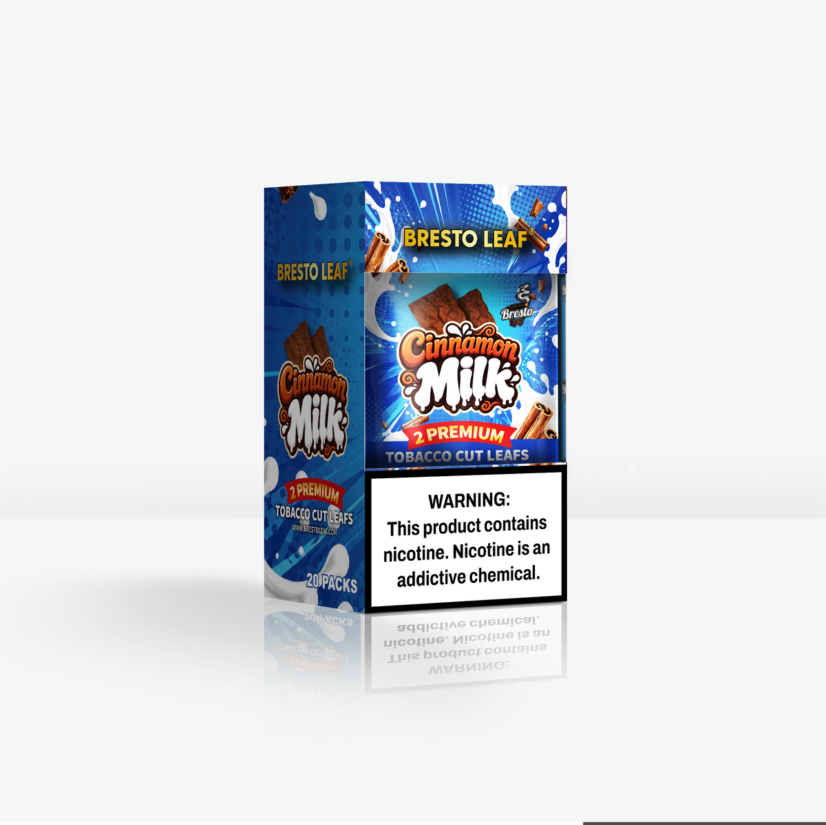 Cinnamon Milk Straight Cut Bresto Leaf®