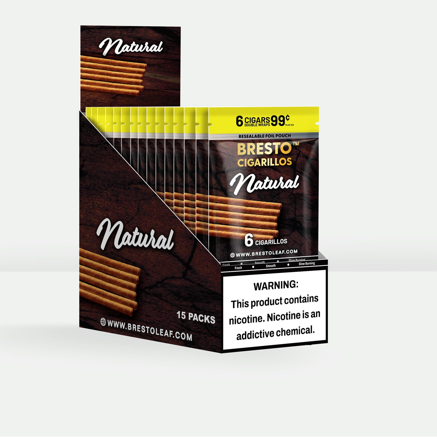 Natural Bresto Cigarillos