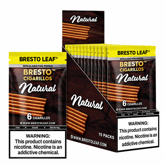 Natural Cigarillos Bresto Leaf®