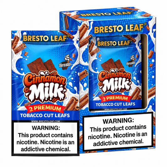 Cinnamon Milk Straight Cut Bresto Leaf®