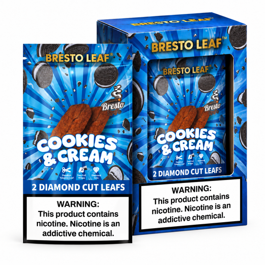 Cookes & Cream Diamond Cut Bresto Leaf®