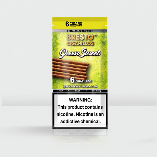 Green Sweet Cigarillos Bresto Leaf®