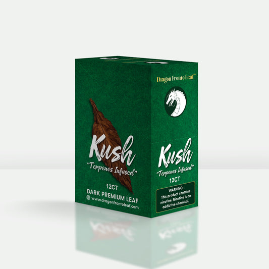 Kush Dragon Fronto Leaf Dark Premium Tobacco Leaf Box