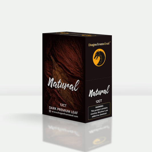 Natural Dragon Fronto Leaf Dark Premium Tobacco Leaf Box